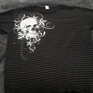 Black mens t shirt